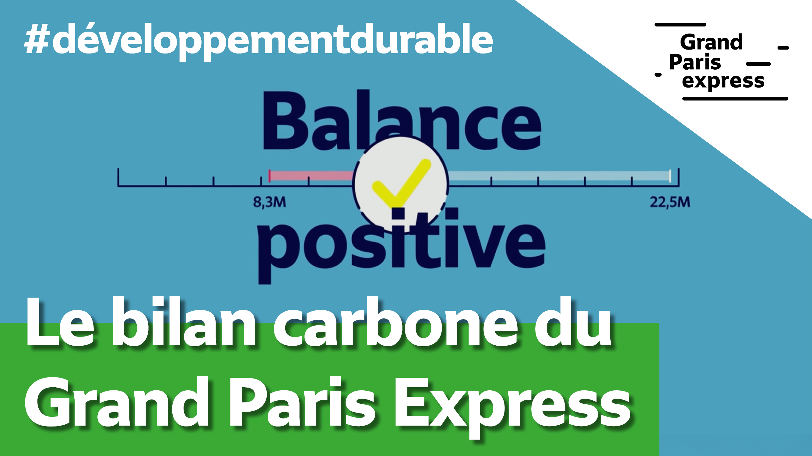 Le bilan carbone du Grand Paris Express