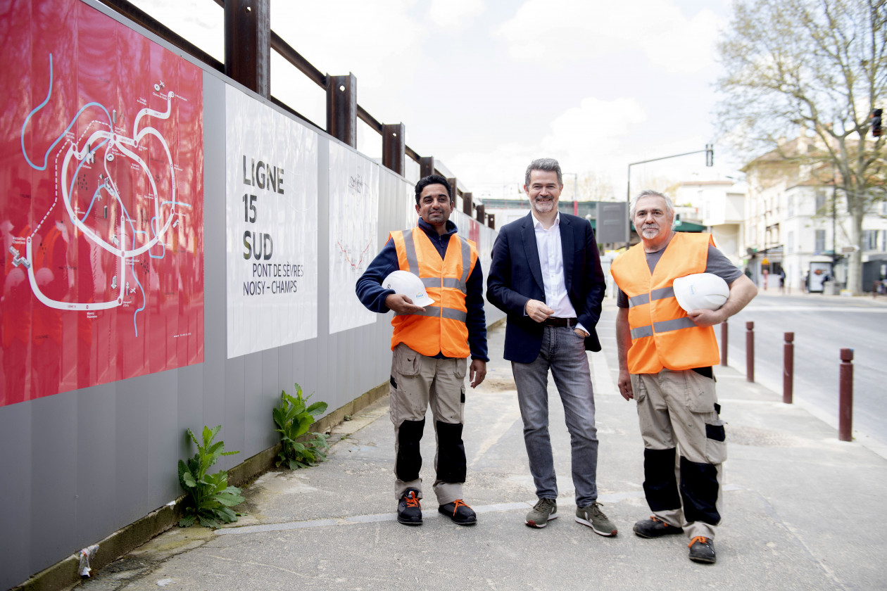 La PME Urban Environnement sur le chantier d'Arcueil - Cachan