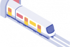 Illustration d'une rame de métro du Grand Paris Express