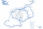Carte du réseau du Grand Paris Express 