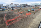 Installation du chantier de la future gare Massy – Palaiseau