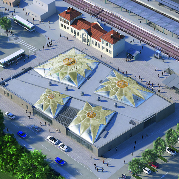 Perspective de la Gare Sevran-Livry